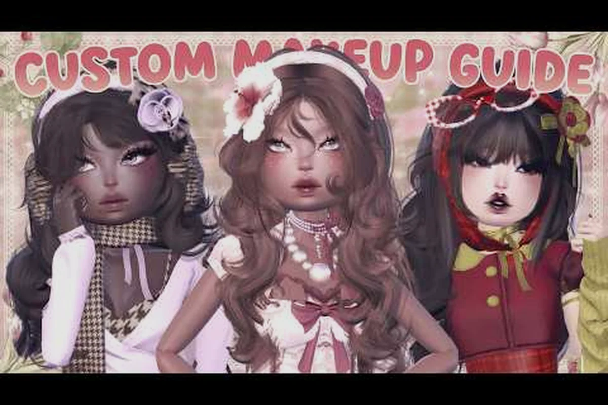 Dress To Impress Custom Makeup Tutorial: Faces, Combos & Presets