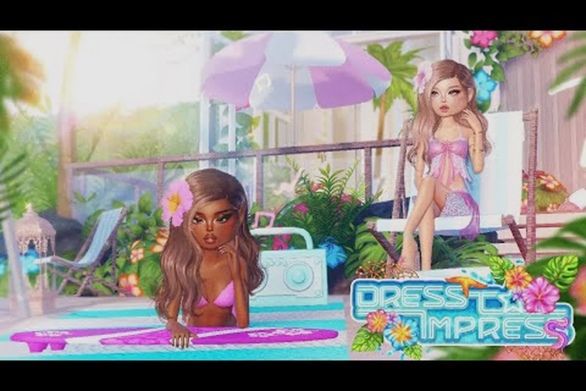 Atuendo de playa para Dress To Impress: looks listos para el sol y capas